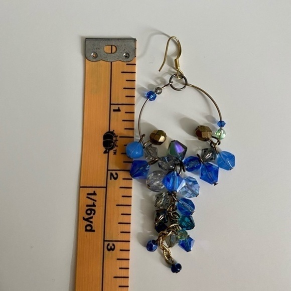 Hand made Swarovski crystal earrings - Picture 8 of 8
